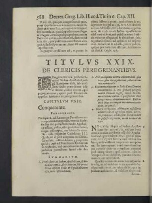 Titulus XXIX.