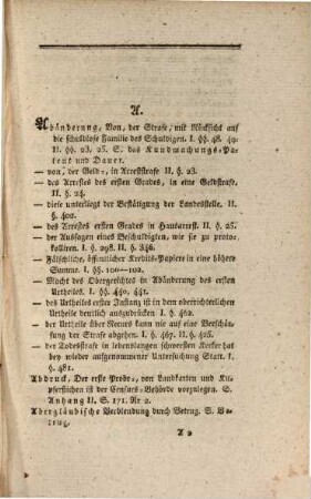 Gesetzbuch über Verbrechen und schwere Polizey-Uebertretungen, 2. Von den schweren Polizey-Uebertretungen und dem Verfahren bey denselben