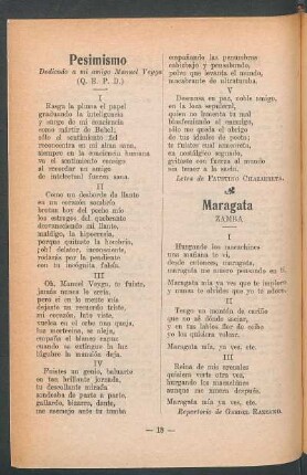 Pesimismo : Dedicado a mi amigo Manuel Veyga (Q. E. P. D.)