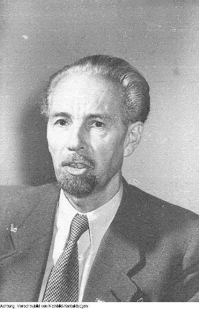 C. Caden, Heldin der Arbeit, Dr. Johannes Friedrich Rogge, Hebestreit, Ingeborg Ottmann, Oktober 1952 & Dresden, Kundgebung des Kreisfriedenskomitee am Gaswerk Reick, Büste, Oktober 1952