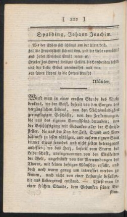 Spalding, Johann Joachim