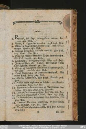 Folio.