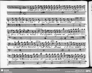Recitativo: Siete forse coloro che tentaron poc'anzi