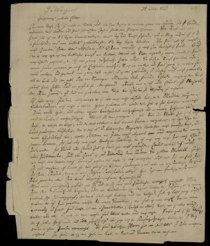 Nr. 49: Brief von Karl Otfried Müller an seine Eltern, Göttingen, 24.10.1822
