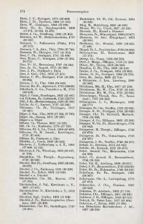 174-177, Dietz, J. P. - Dwerhagen