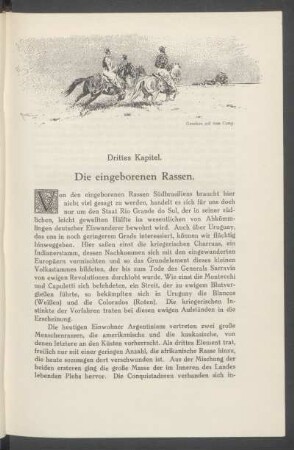 Drittes Kapitel. - Die eingeborenen Rassen.