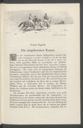 Drittes Kapitel. - Die eingeborenen Rassen.