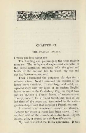Chapter XI. The Dragon Volant