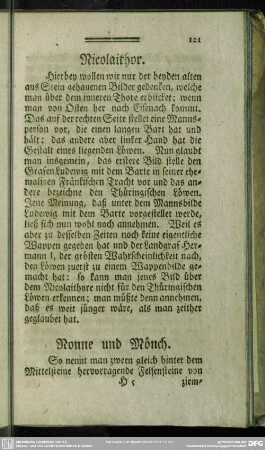 Nonne und Mönch