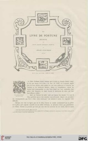 8: Le livre de fortune, [3] : recueil de deux cents dessins inédits