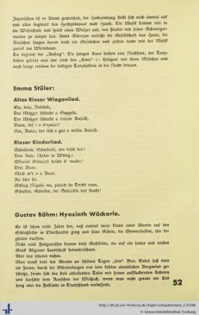 Rieser Kinderlied.