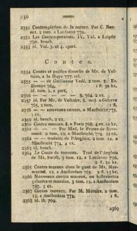 636-642, Contes et poésies... - Le Czar Pierre...