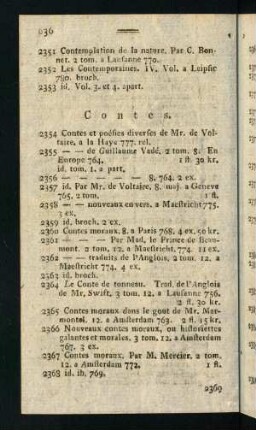 636-642, Contes et poésies... - Le Czar Pierre...
