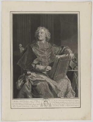 Bildnis des Melchior de Polignac