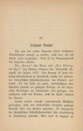IV. Alphonse Daudet