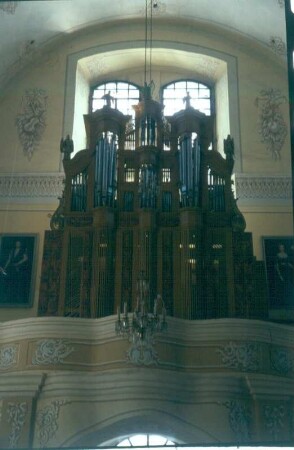 Orgel. Aglona, Lettland. Basilika