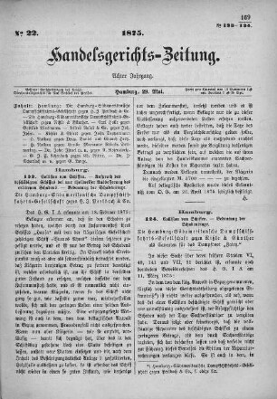 No. 22. 29. Mai 1875