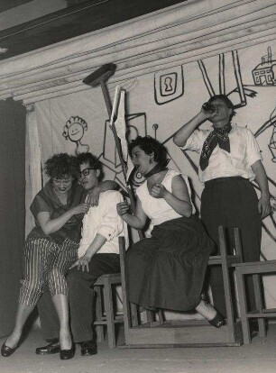 Die Zehn war ihr Schicksal: Günther Pfitzmann, Jo Herbst, Inge Wolffburg, Inge Wellmann
