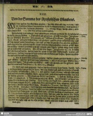[Der Apostolische Glauben]