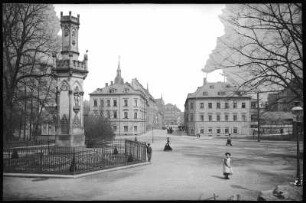 Freiberg. Schwedendenkmal,Petersstraße, Amtshauptmannschaft