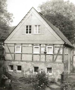 Mulda (Sachsen), Frauensteiner Straße 1. Wohnstallhaus