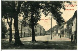 Königsbrück. Innere Kamenzer Straße