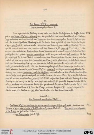 IV. Das Passiv [Hieroglyphen]