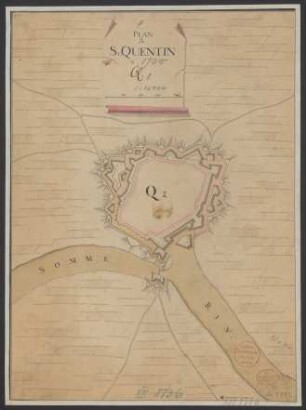 Plan de St. Quentin