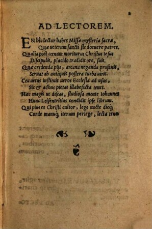 Salutiferae preces, quibus catholicus sacerdos ... ad S. missae celebrationem ... se praeparare ... tenetur ...