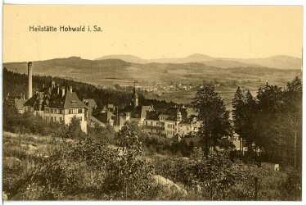 Neustadt in Sachsen. Heilstätte Hohwald : Neustadt in Sachsen. Heilstätte Hohwald