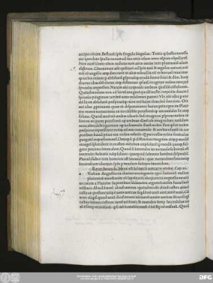 Ratio Secunda. Mens est subiectu[m] veritatis eterne. Cap.vi.