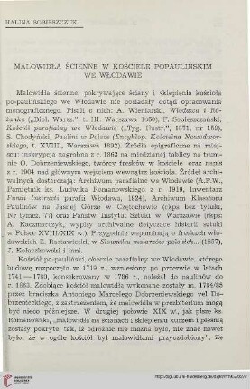 6: Malowidła ścienne w kościele popaulińskim we Włodawie