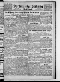 Dortmunder Zeitung. 1874-1939