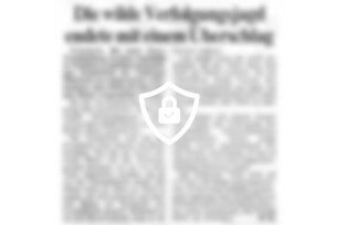 Die wilde Verfolgungsjagd endete mit einem Überschlag