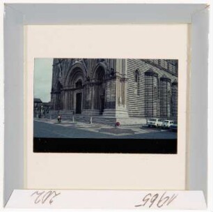 Orvieto: Kathedrale, Fassade und Südseite (Foto 1965)