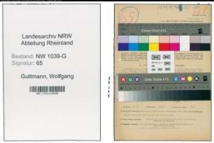 Entnazifizierung Wolfgang Guttmann , geb. 29.08.1921 (Angestellter)