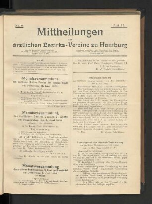 No. 6. Juni 1899