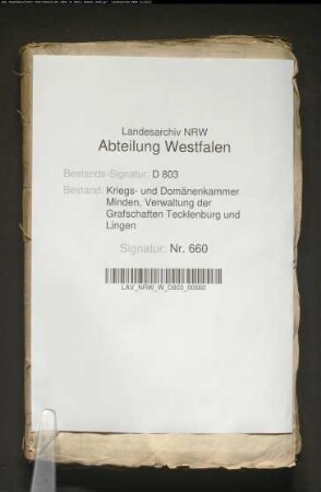 Besetzung der Goeken-Stätte, Kirchspiels Ibbenbüren