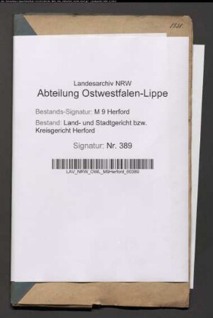 Erblasser: Döring gt. Haselhorst, Kaspar Heinrich; Erblasser: Döring, Anna Louise, geb. Knollmann:
