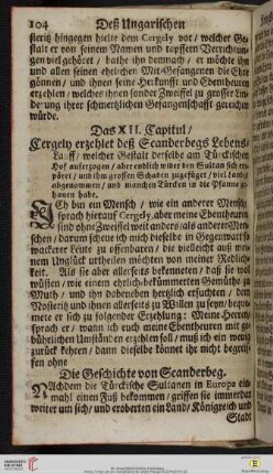Das XII. Capitul