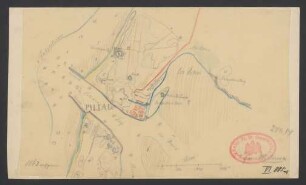 [Plan der Umgegend von Pillau]