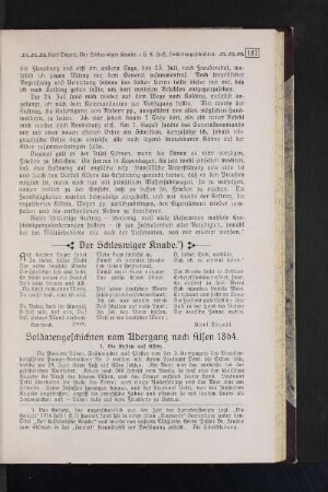 Soldatengeschichten vom Uebergang nach Alsen 1864.