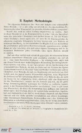 II. Kapitel: Methodologie