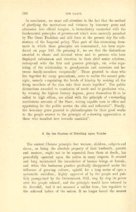 2. On the custom of dwelling upon tombs