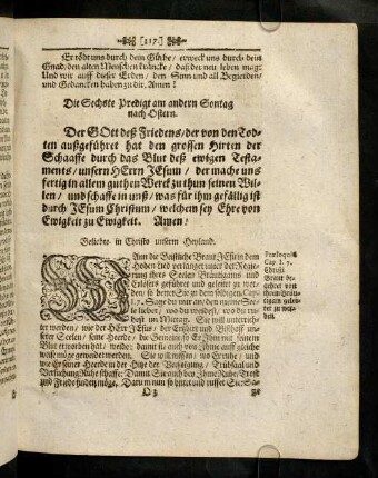 117-120, Der Gott deß Friedens, der von den Todten ...