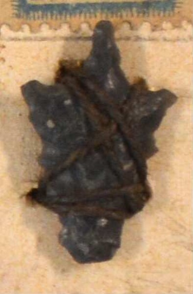 Stone arrowhead