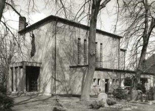 Meißen, Nossener Straße 38. Friedhof der Frauenkirche. Krematorium (1901/1915)