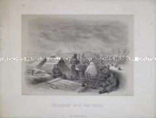 Feldwache Nr. IV vor Thiais - aus "Erinnerungsblätter 1870/1871"