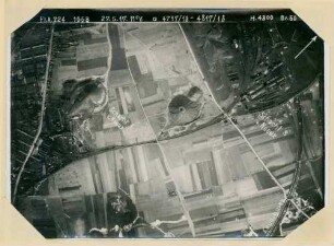 Foto von Fosse 1 und Fosse 3 von Noeux-les-Mines (Luftbild)