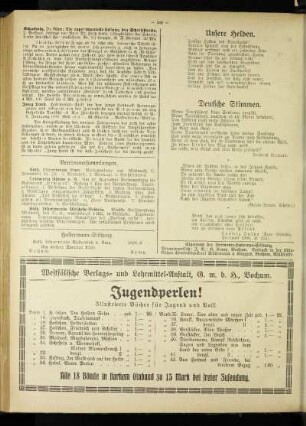 [Wenn die Blätter fallen in des Jahres Kreise] : [Deutsche Stimmen]